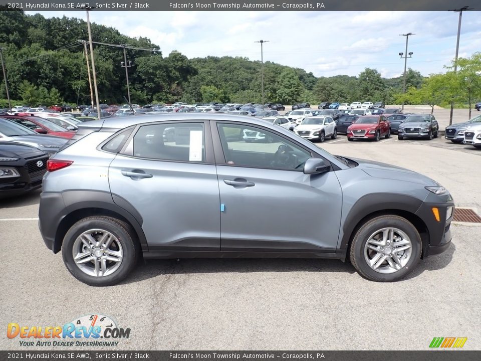 2021 Hyundai Kona SE AWD Sonic Silver / Black Photo #1