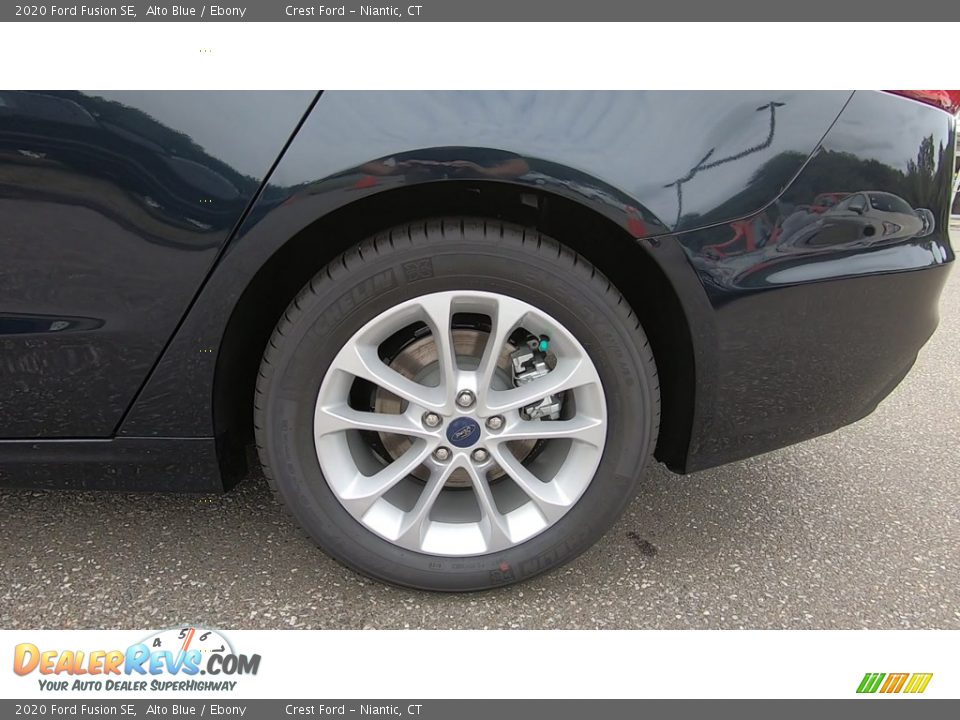 2020 Ford Fusion SE Alto Blue / Ebony Photo #20