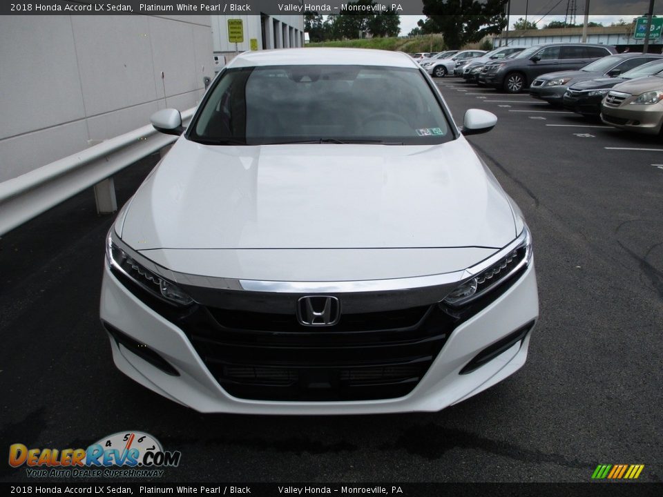 2018 Honda Accord LX Sedan Platinum White Pearl / Black Photo #8