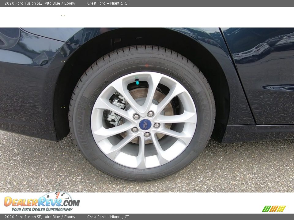 2020 Ford Fusion SE Alto Blue / Ebony Photo #22