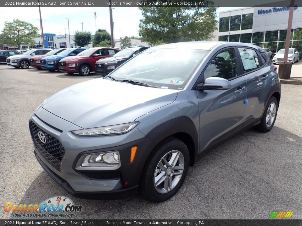 2021 Hyundai Kona SE AWD Sonic Silver / Black Photo #5