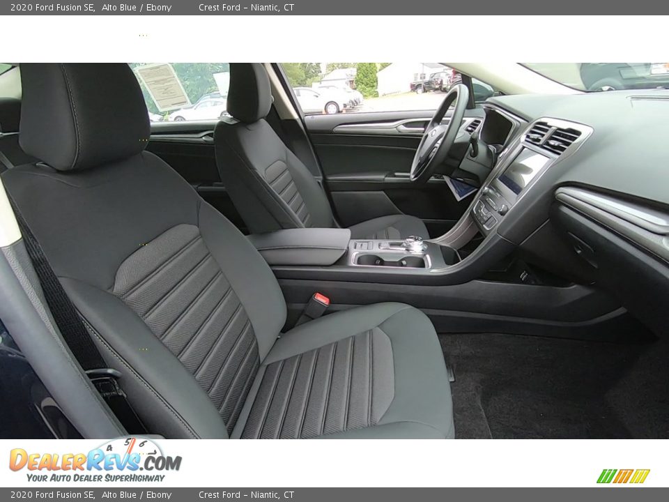 2020 Ford Fusion SE Alto Blue / Ebony Photo #24