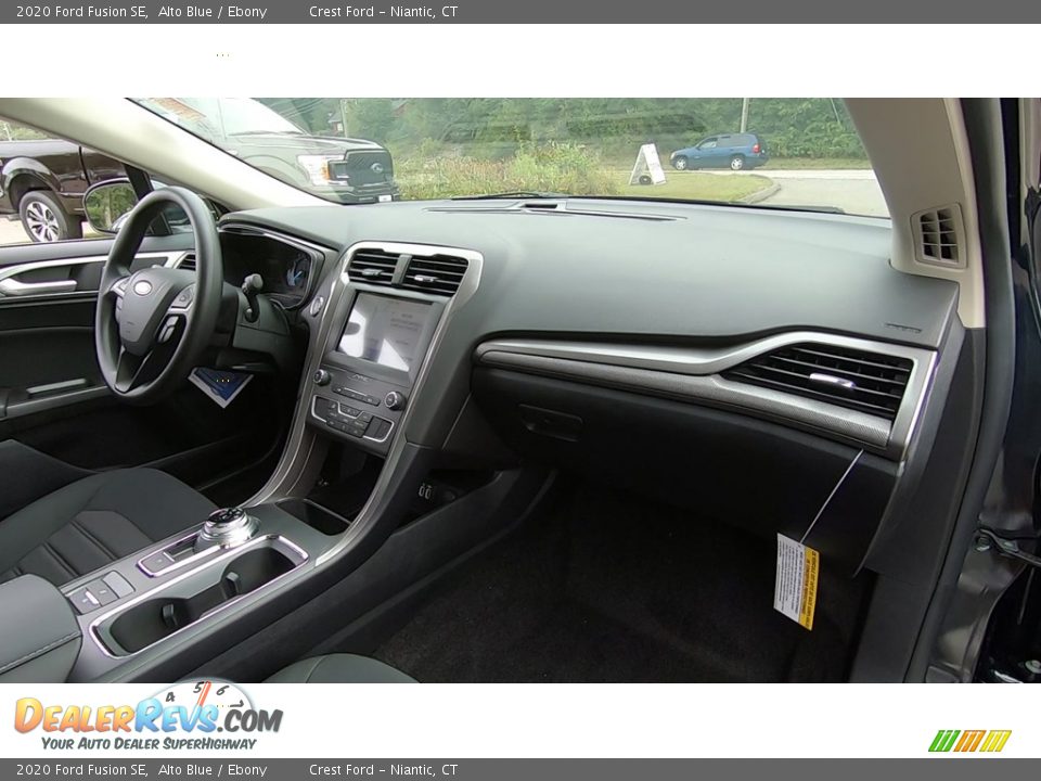 2020 Ford Fusion SE Alto Blue / Ebony Photo #25