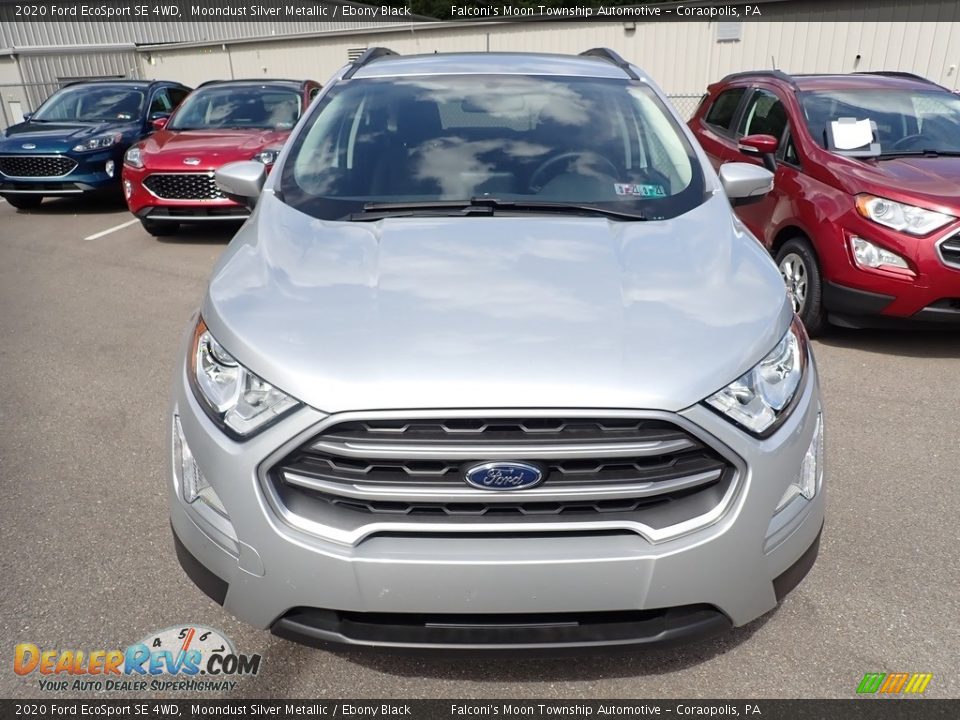 2020 Ford EcoSport SE 4WD Moondust Silver Metallic / Ebony Black Photo #4