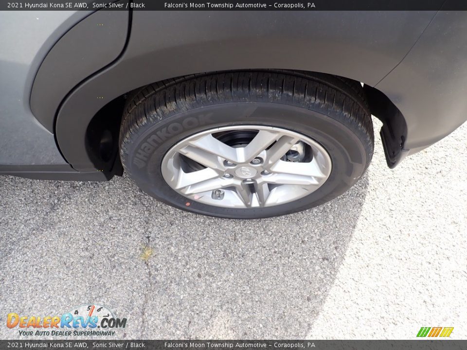 2021 Hyundai Kona SE AWD Sonic Silver / Black Photo #7