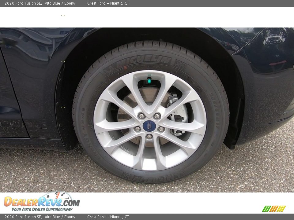 2020 Ford Fusion SE Alto Blue / Ebony Photo #26