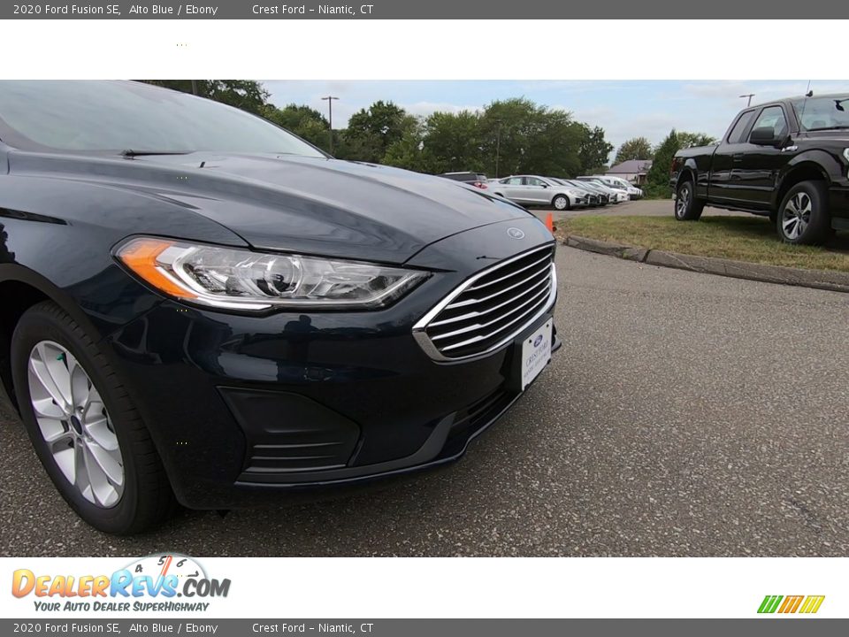 2020 Ford Fusion SE Alto Blue / Ebony Photo #27