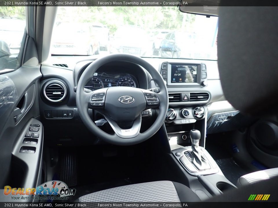 2021 Hyundai Kona SE AWD Sonic Silver / Black Photo #9