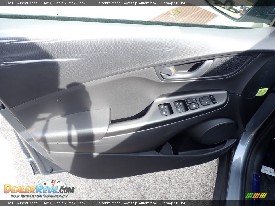 2021 Hyundai Kona SE AWD Sonic Silver / Black Photo #10