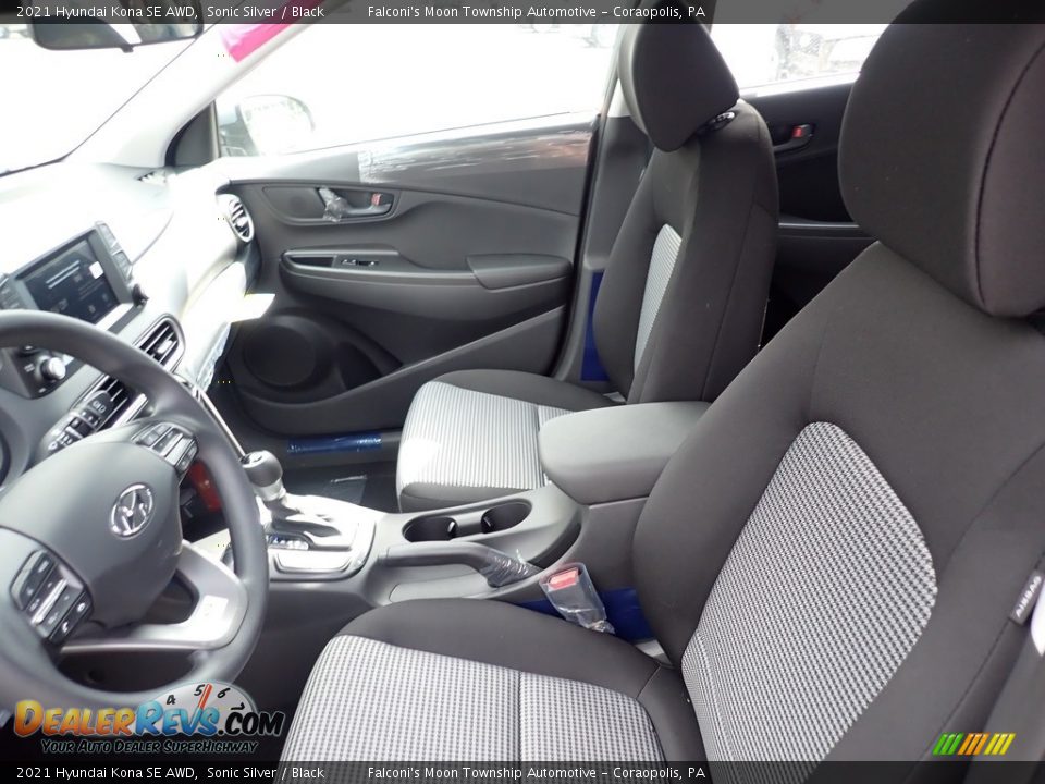 2021 Hyundai Kona SE AWD Sonic Silver / Black Photo #11