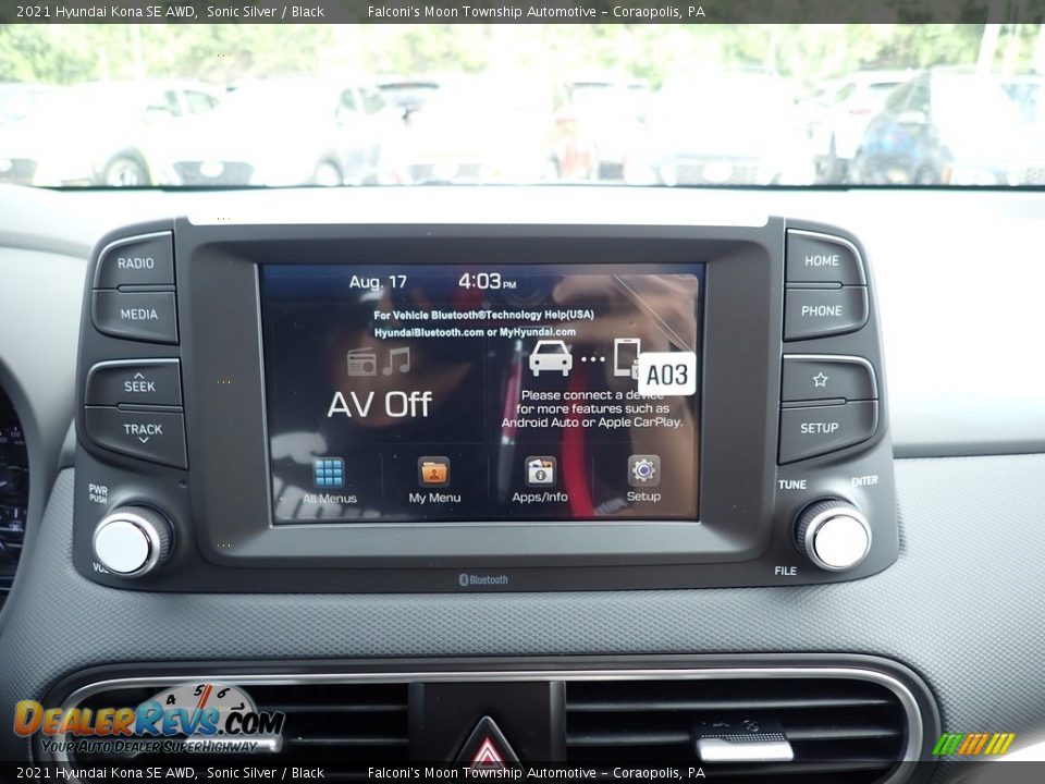 2021 Hyundai Kona SE AWD Sonic Silver / Black Photo #13
