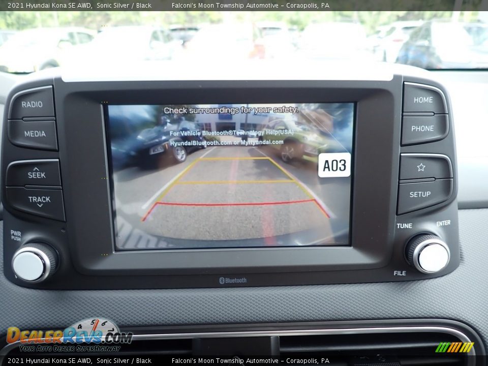 2021 Hyundai Kona SE AWD Sonic Silver / Black Photo #14