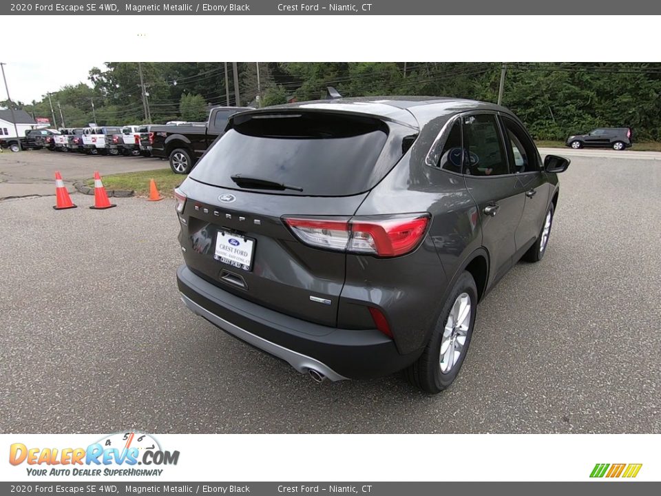 2020 Ford Escape SE 4WD Magnetic Metallic / Ebony Black Photo #7