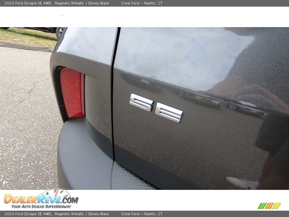 2020 Ford Escape SE 4WD Magnetic Metallic / Ebony Black Photo #9