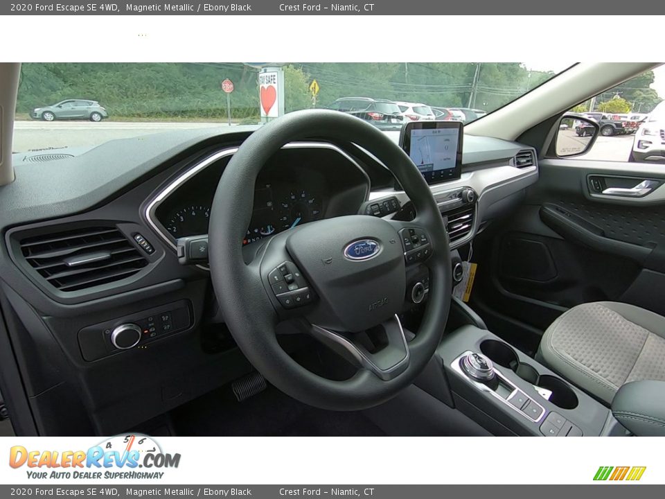 2020 Ford Escape SE 4WD Magnetic Metallic / Ebony Black Photo #10