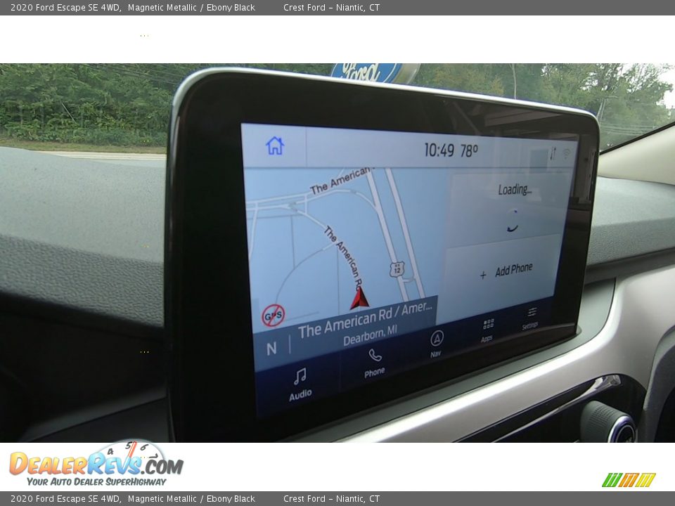 2020 Ford Escape SE 4WD Magnetic Metallic / Ebony Black Photo #14