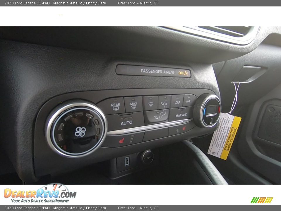 2020 Ford Escape SE 4WD Magnetic Metallic / Ebony Black Photo #15