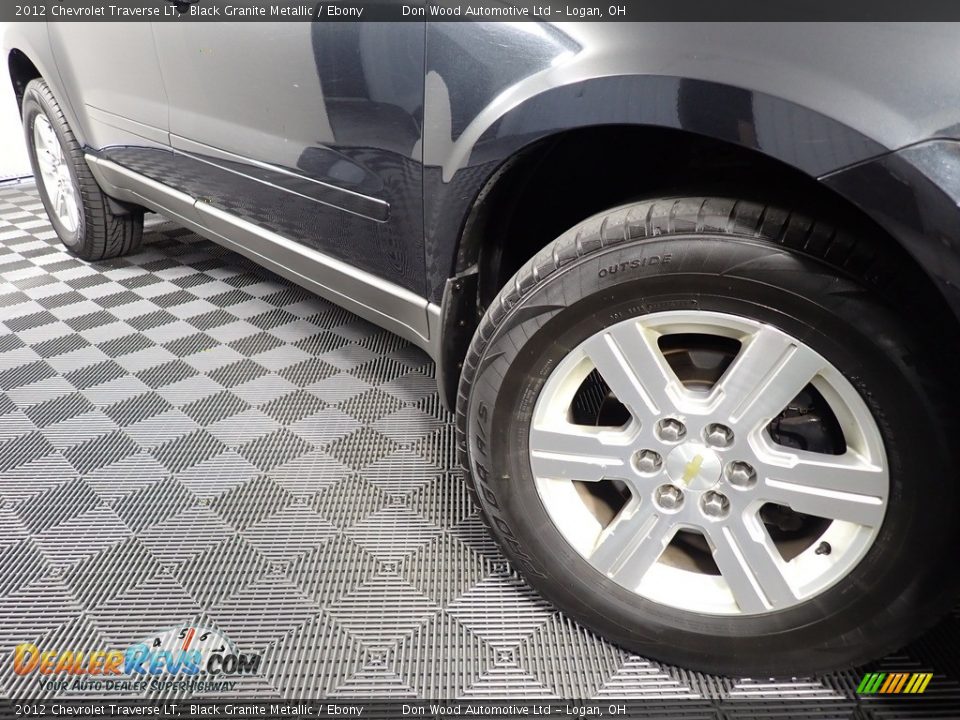2012 Chevrolet Traverse LT Black Granite Metallic / Ebony Photo #4