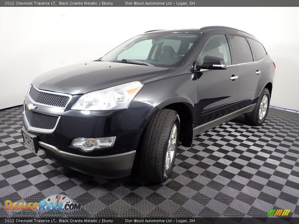 2012 Chevrolet Traverse LT Black Granite Metallic / Ebony Photo #8