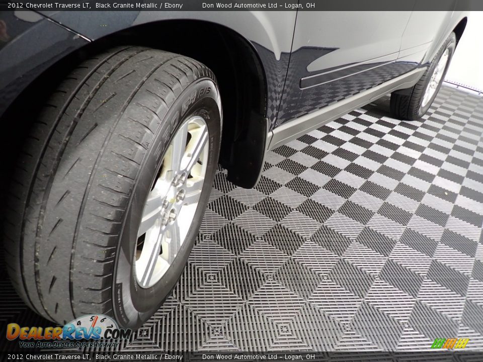 2012 Chevrolet Traverse LT Black Granite Metallic / Ebony Photo #9