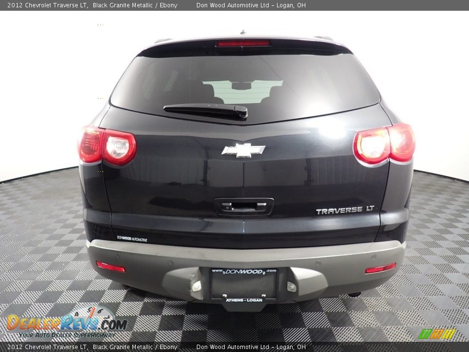 2012 Chevrolet Traverse LT Black Granite Metallic / Ebony Photo #12