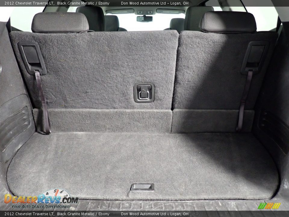 2012 Chevrolet Traverse LT Black Granite Metallic / Ebony Photo #14