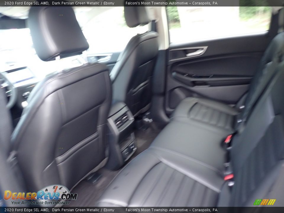 2020 Ford Edge SEL AWD Dark Persian Green Metallic / Ebony Photo #9