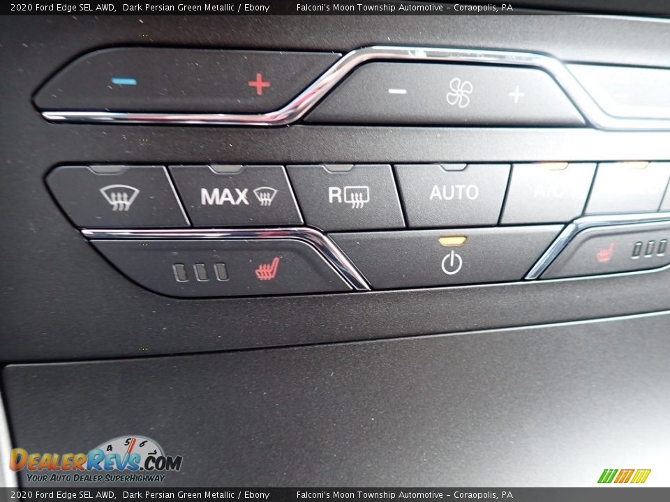 2020 Ford Edge SEL AWD Dark Persian Green Metallic / Ebony Photo #15