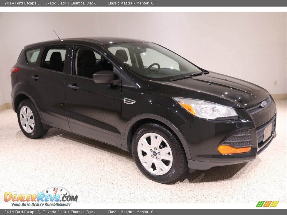 2014 Ford Escape S Tuxedo Black / Charcoal Black Photo #1