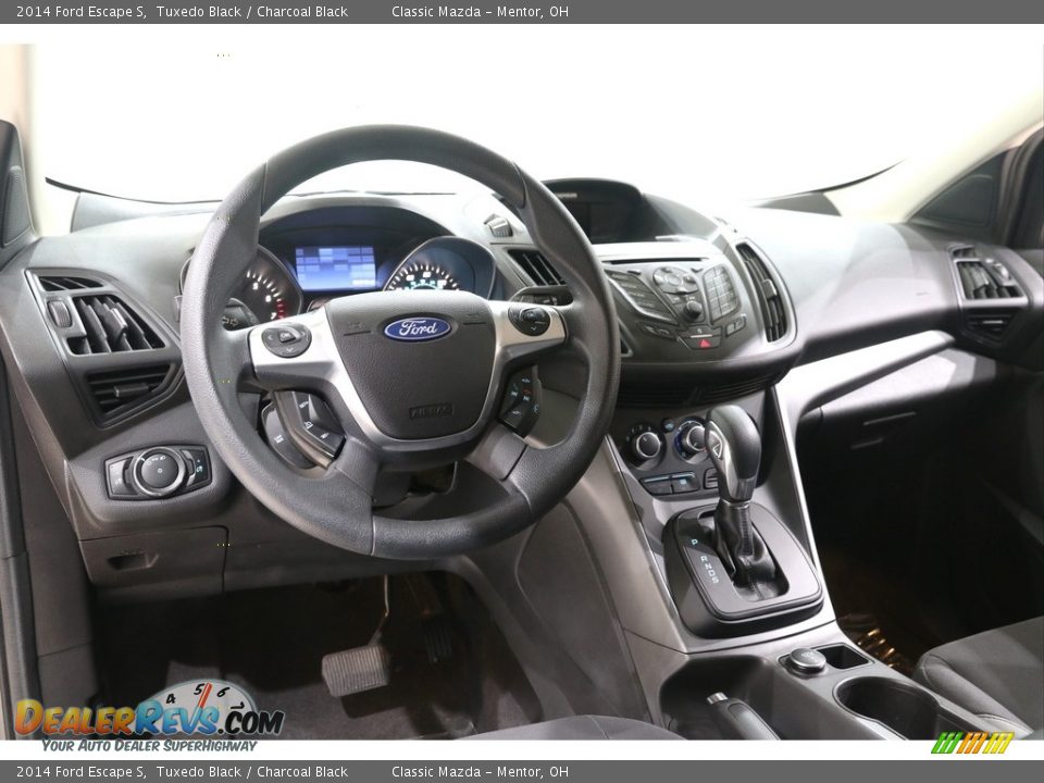2014 Ford Escape S Tuxedo Black / Charcoal Black Photo #6