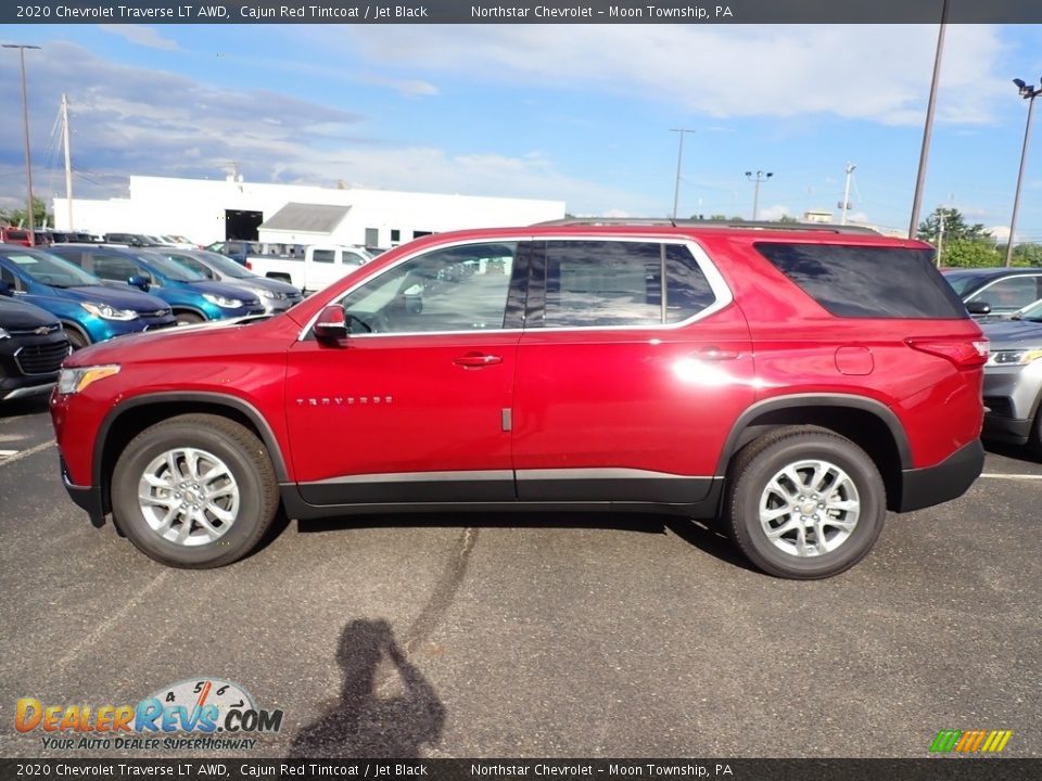 2020 Chevrolet Traverse LT AWD Cajun Red Tintcoat / Jet Black Photo #2