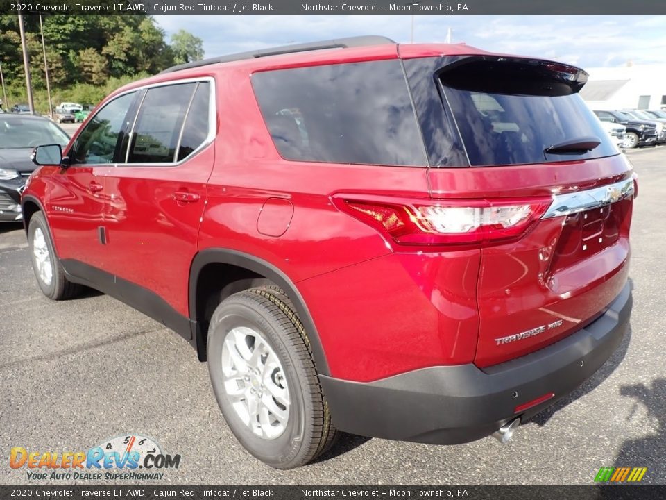 2020 Chevrolet Traverse LT AWD Cajun Red Tintcoat / Jet Black Photo #3
