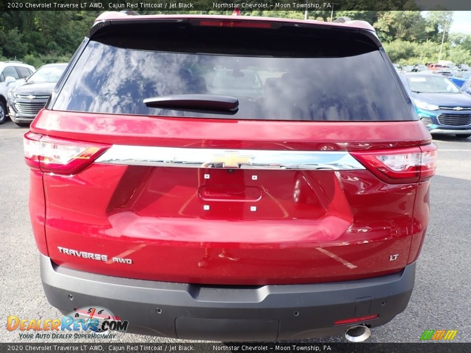 2020 Chevrolet Traverse LT AWD Cajun Red Tintcoat / Jet Black Photo #4
