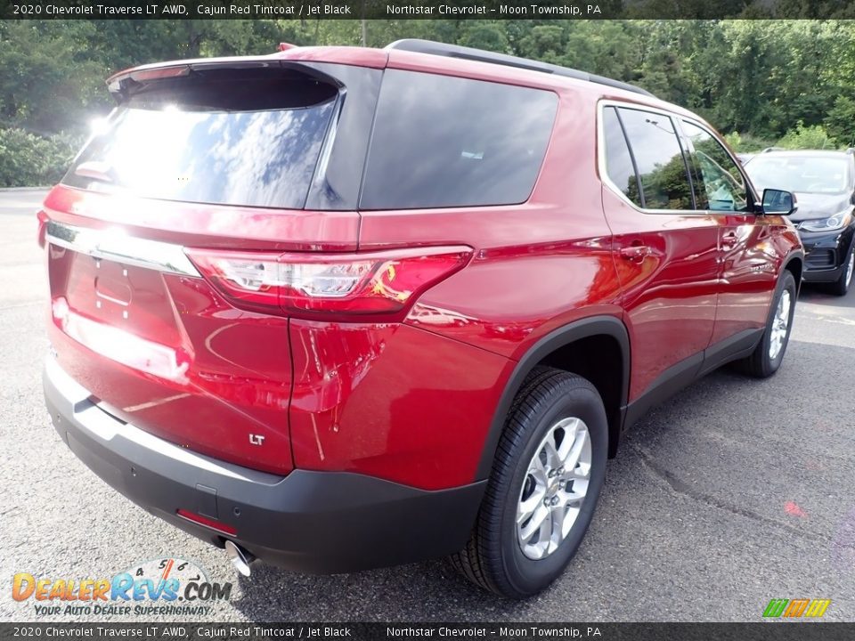 2020 Chevrolet Traverse LT AWD Cajun Red Tintcoat / Jet Black Photo #5