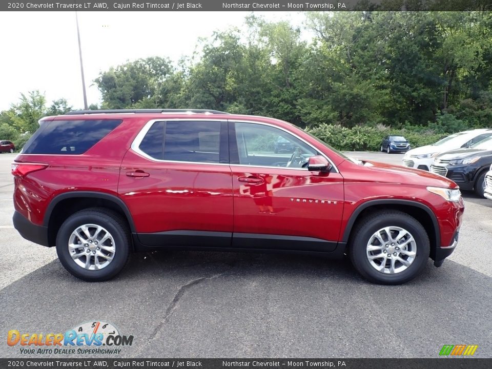 2020 Chevrolet Traverse LT AWD Cajun Red Tintcoat / Jet Black Photo #6
