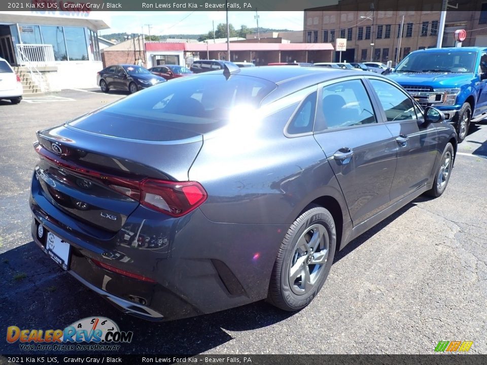2021 Kia K5 LXS Gravity Gray / Black Photo #2