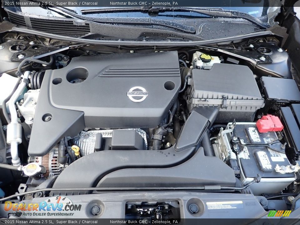 2015 Nissan Altima 2.5 SL Super Black / Charcoal Photo #2