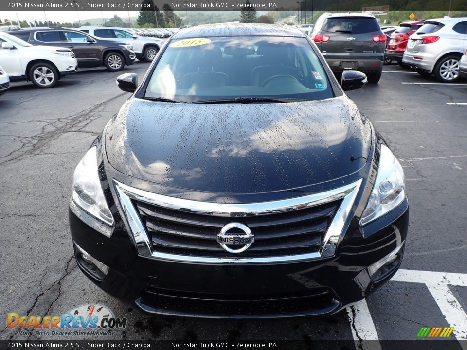2015 Nissan Altima 2.5 SL Super Black / Charcoal Photo #3