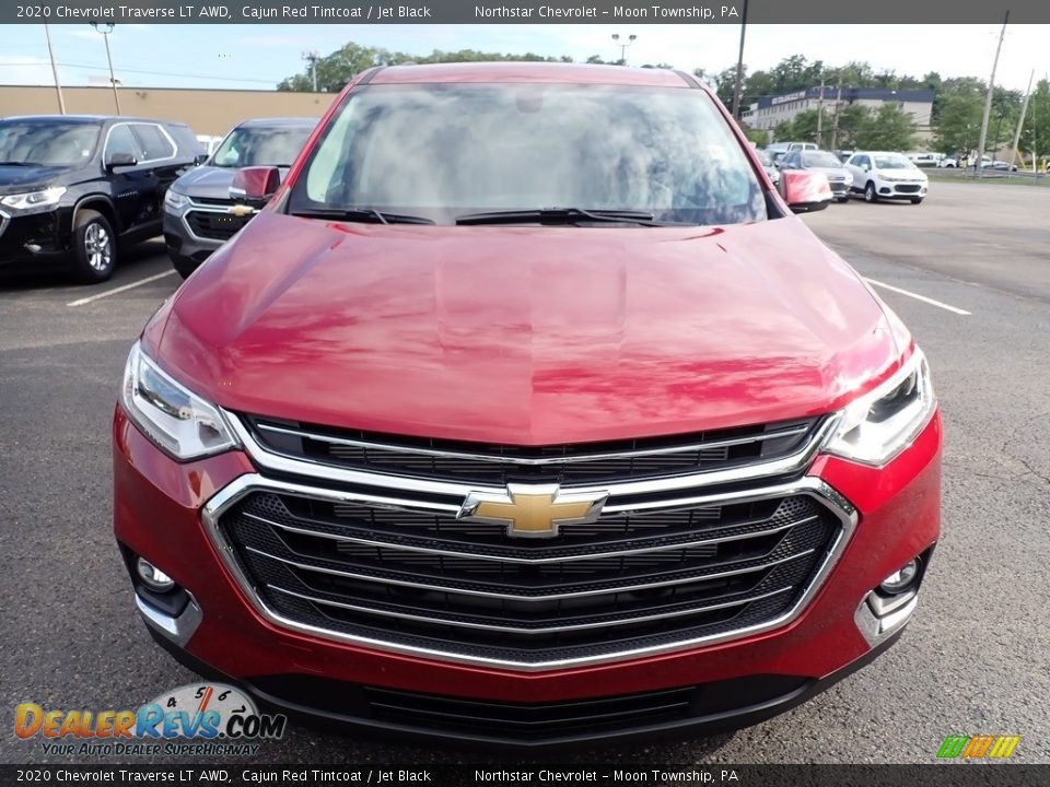 2020 Chevrolet Traverse LT AWD Cajun Red Tintcoat / Jet Black Photo #8