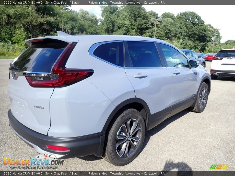 2020 Honda CR-V EX AWD Sonic Gray Pearl / Black Photo #4