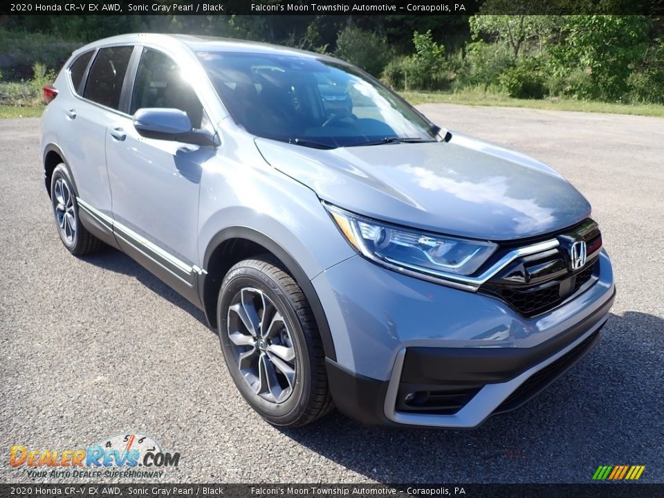 2020 Honda CR-V EX AWD Sonic Gray Pearl / Black Photo #5