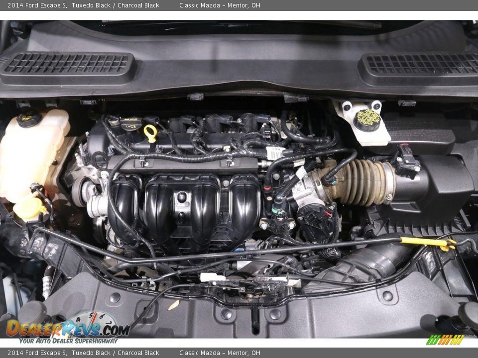 2014 Ford Escape S Tuxedo Black / Charcoal Black Photo #17