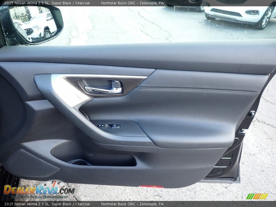2015 Nissan Altima 2.5 SL Super Black / Charcoal Photo #6