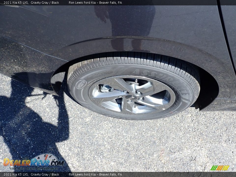 2021 Kia K5 LXS Gravity Gray / Black Photo #9