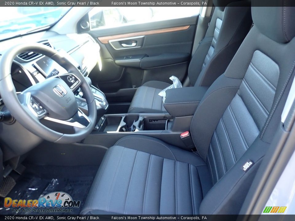 2020 Honda CR-V EX AWD Sonic Gray Pearl / Black Photo #8