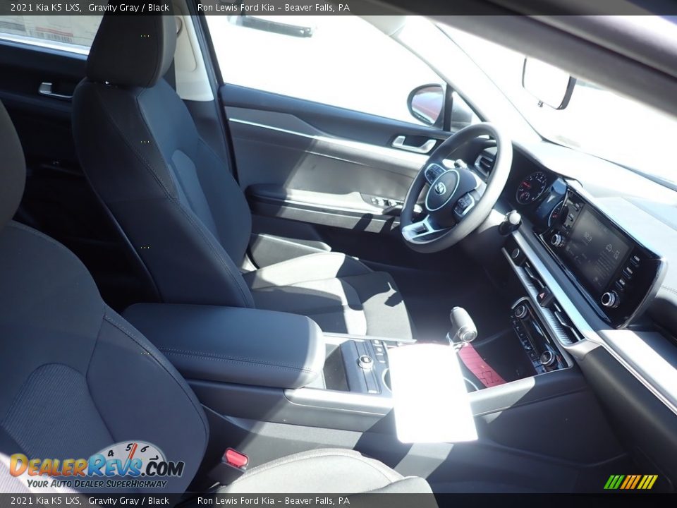 2021 Kia K5 LXS Gravity Gray / Black Photo #11