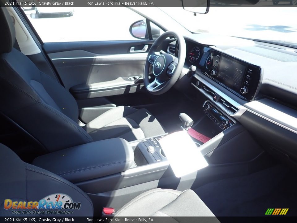 2021 Kia K5 LXS Gravity Gray / Black Photo #12