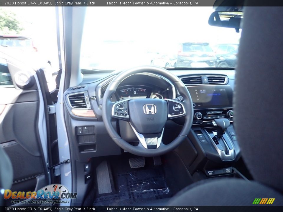 2020 Honda CR-V EX AWD Sonic Gray Pearl / Black Photo #10