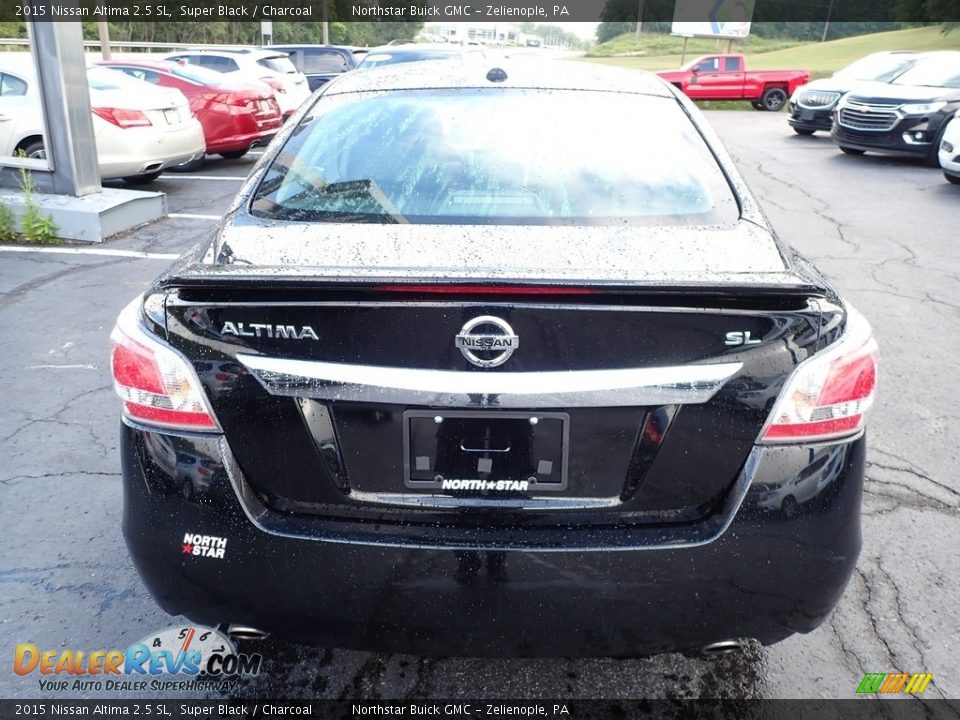 2015 Nissan Altima 2.5 SL Super Black / Charcoal Photo #9