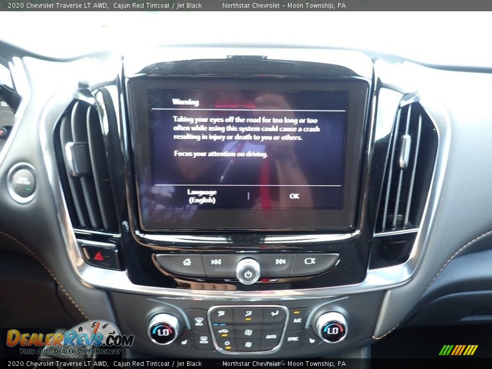 2020 Chevrolet Traverse LT AWD Cajun Red Tintcoat / Jet Black Photo #16